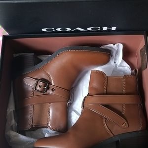 COACH BOOTS CHELSEA BROWN